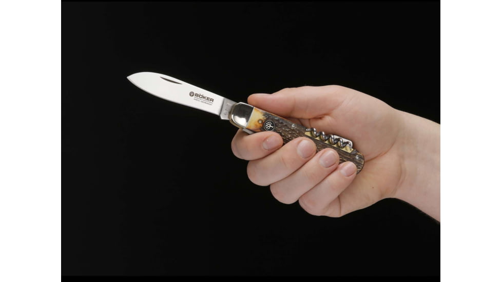 Boker USA Hunters Pocket Knife, Brown, Small, 110636