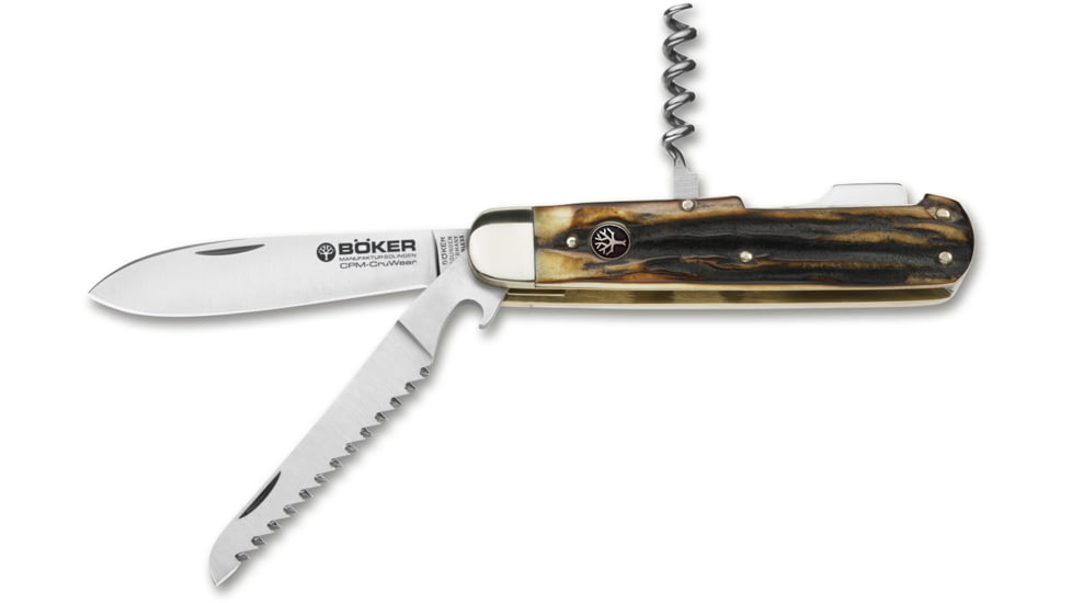 Boker USA Hunting Trio CPM Knife, Brown, Small, 110639