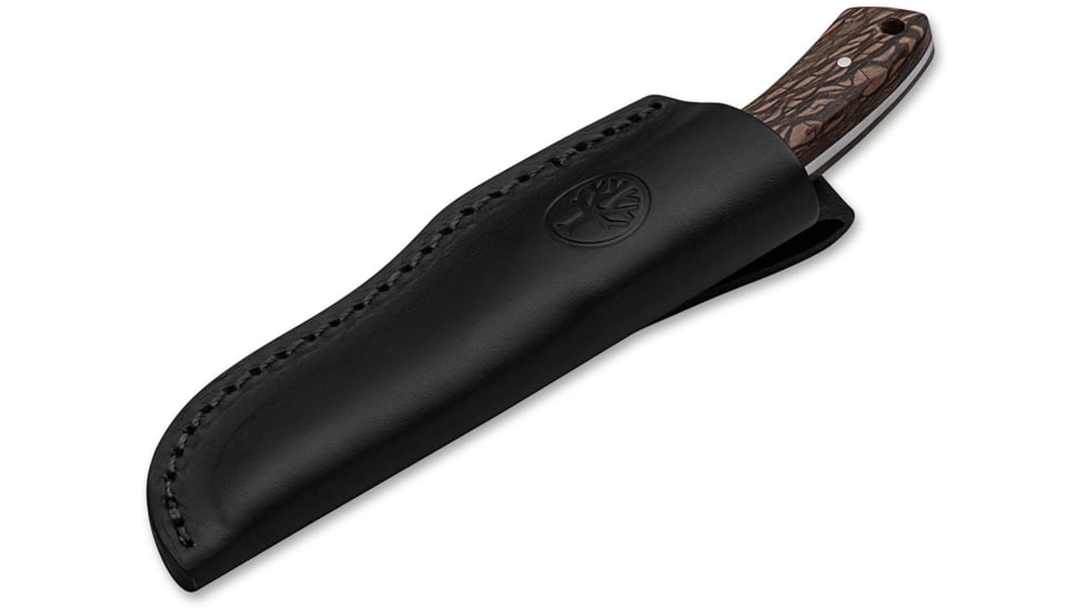 Boker USA Integral Lacewood Knife, Brown, Small, 123535