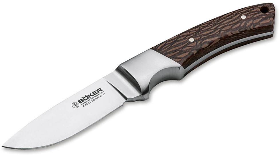 Boker USA Integral Lacewood Knife, Brown, Small, 123535