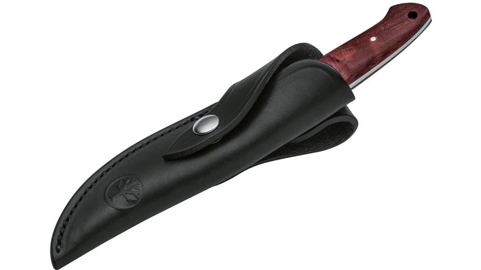 Boker USA Integral II Curly Birch Knife, Brown, Small, 121541