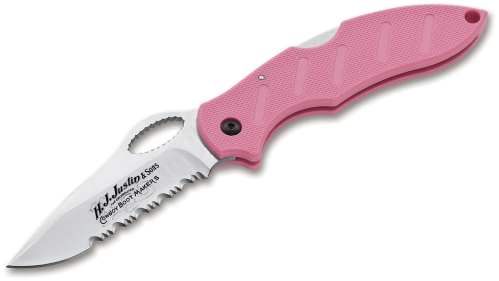 Boker USA Justin Action R Knife, Pink, Small, 01JU092P