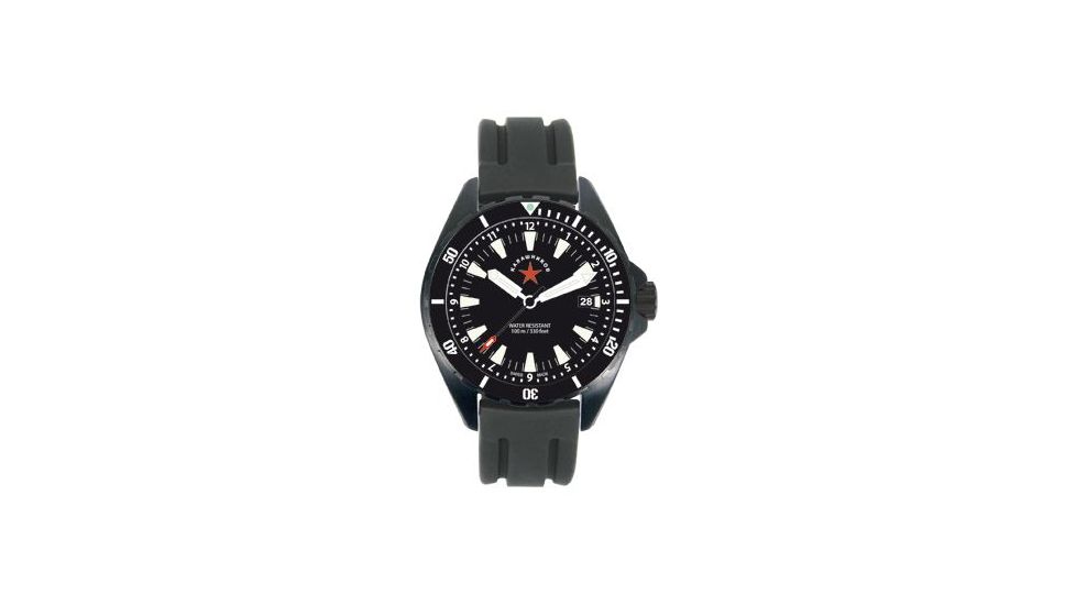 Boker USA Kalashnikov Solidaridad 2 Waterproof Watch, Quartz Ronda RL515 09KAL509