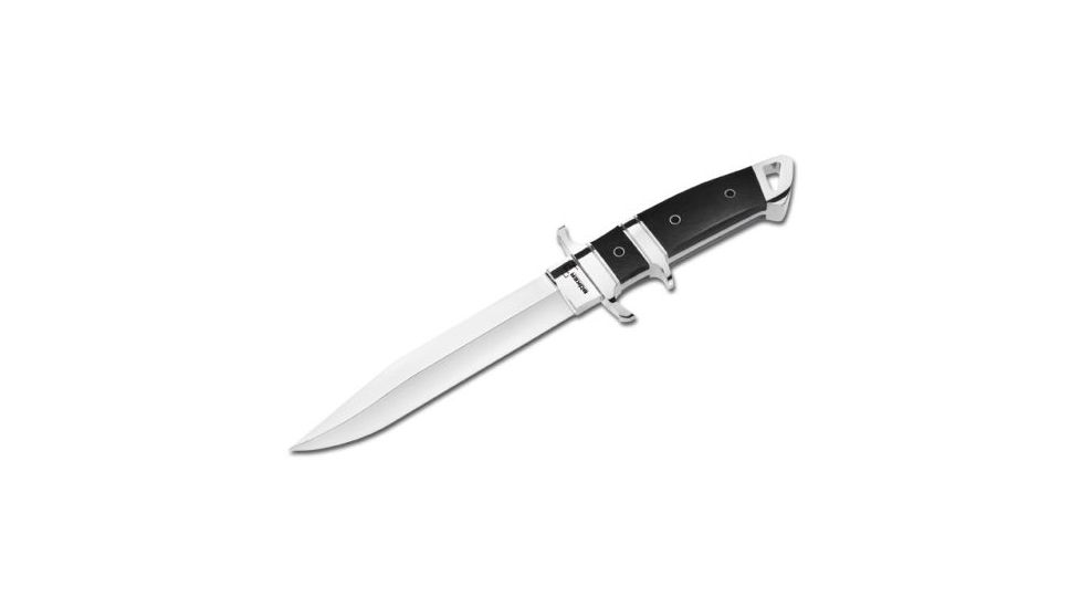 Boker USA Plus Kressler Subhilt Fixed Blade Tactical Knife w/ Leather Sheath 02BO190