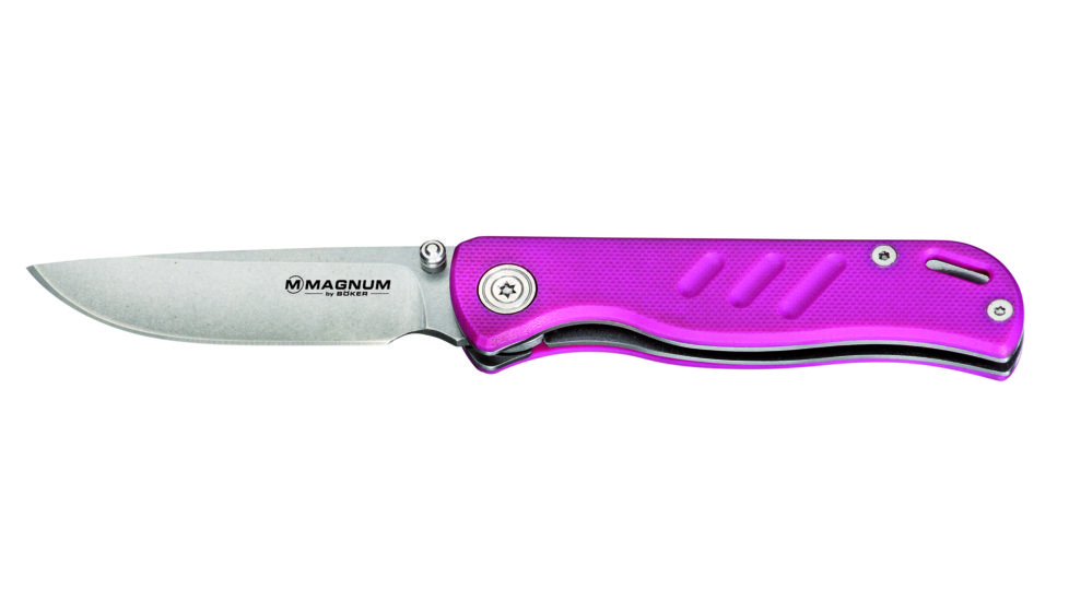 Boker USA Magnum Berry Folding Knife,2.83in 440A Steel Blade,G10 Handle 01EL021