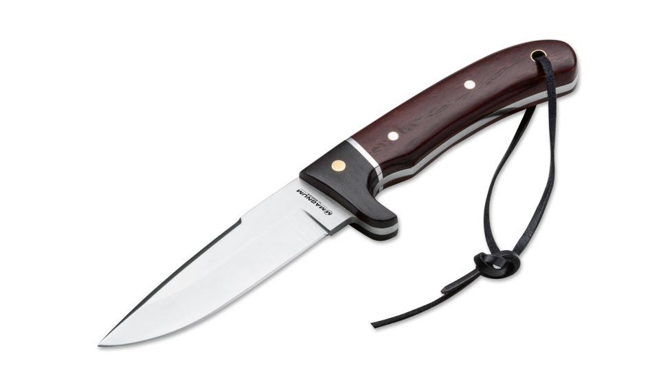 Boker USA Magnum Elk Hunter Special Fixed Blade Knife,4.33in 440A Steel Blade,Rosewood Handle 02GL685