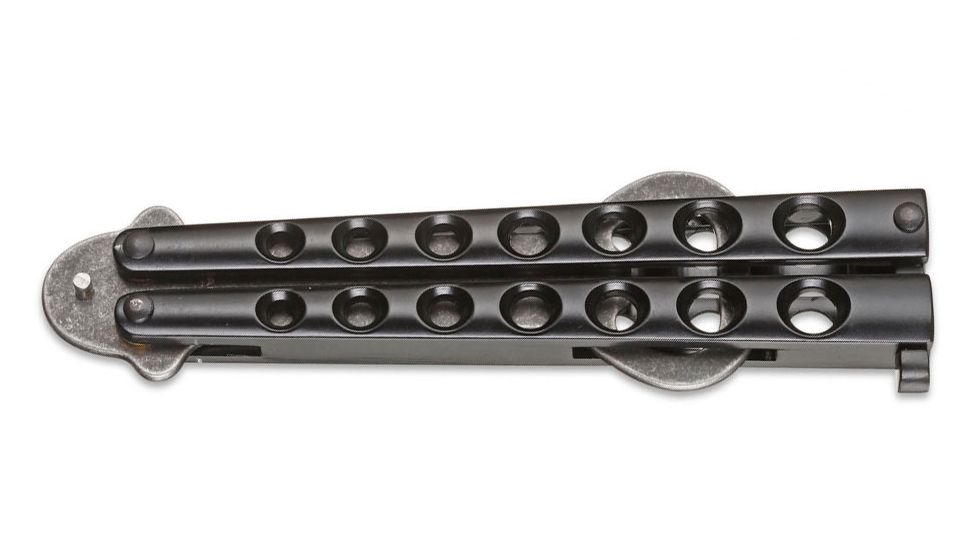 Boker USA Magnum Balisong Black Bottle Opener 09SC011