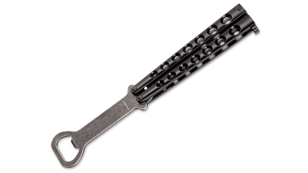 Boker USA Magnum Balisong Black Bottle Opener 09SC011