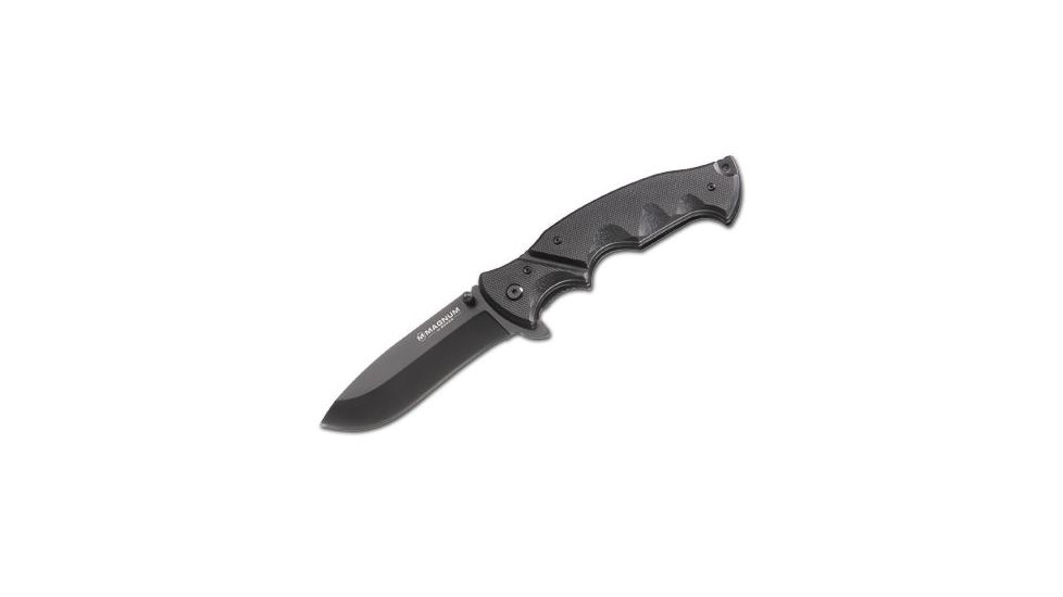 Boker USA Magnum Black Beast Folder Knife, 3-5/8in. Blade 01LG298
