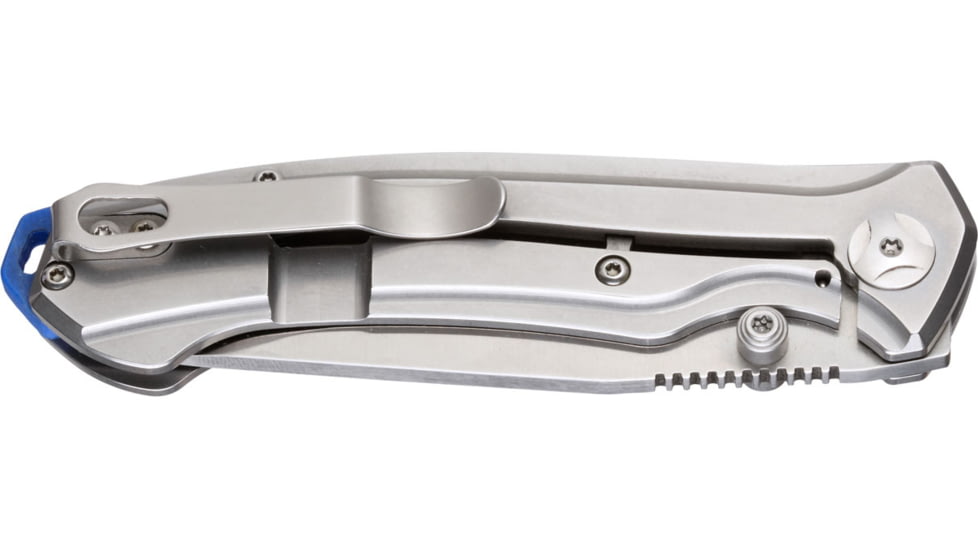 Boker USA Magnum Blue Steel Knife, Silver, Small, 01SC986