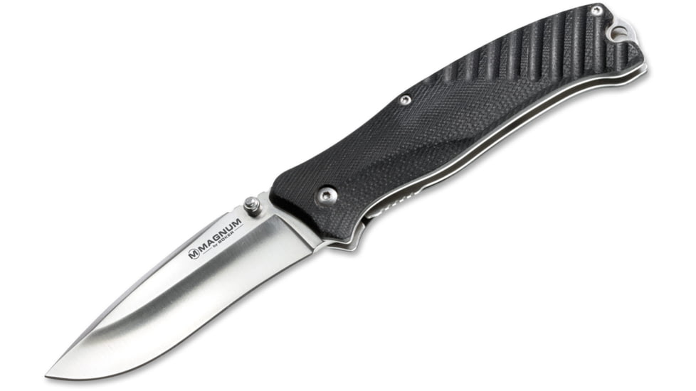Boker USA Magnum Buddy Knife, Black, Small, 01MB156