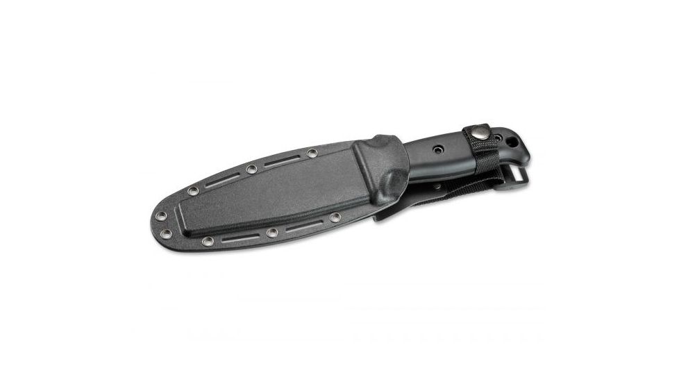 Boker USA Magnum Camp NG Fixed Blade Knife,5.4in 3Cr13 Steel Blade,Plastic Black Handle 02GL709