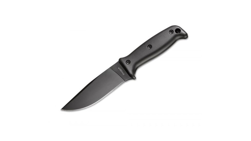 Boker USA Magnum Camp NG Fixed Blade Knife,5.4in 3Cr13 Steel Blade,Plastic Black Handle 02GL709