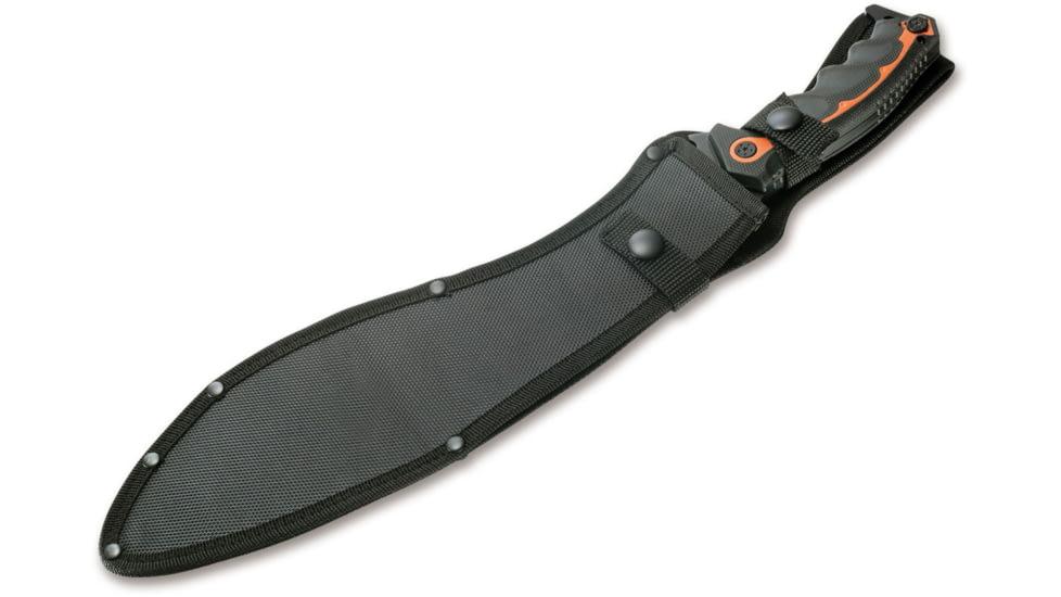 Boker USA Magnum Chainsaw Backup Machete Knife, Black, Small, 02RY690