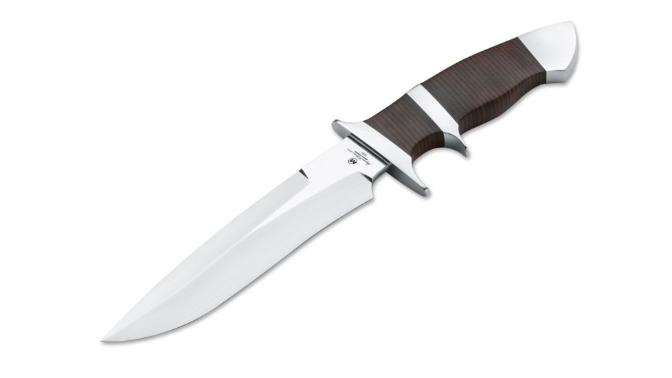 Boker USA Magnum Collection 2015 Fixed Blade Knife,7.04in 440C Steel Blade,Leder Handle 02MAG2015