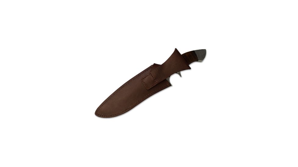 Boker USA Magnum Collection 2015 Fixed Blade Knife,7.04in 440C Steel Blade,Leder Handle 02MAG2015
