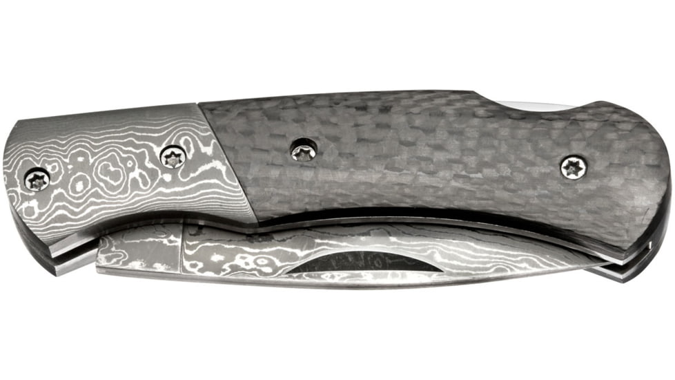 Boker USA Magnum Damascus Dc Knife, Black, Small, 01MB739DAM
