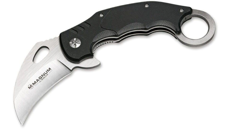 Boker USA Magnum Dark Claw Knife, Black, Small, 01RY205