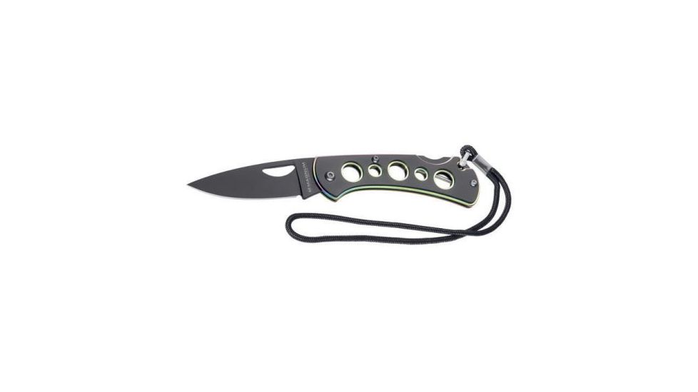 Boker USA Magnum Dark Rainbow Folding Knifew/ Lanyard 01SC014