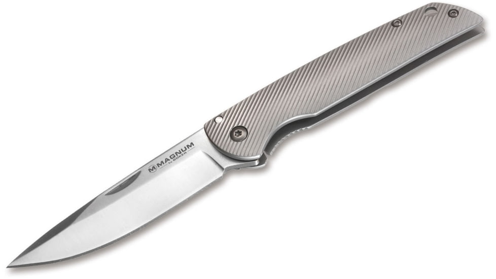 Boker USA Magnum Eternal Classic Knife, Silver, Small, 01RY321
