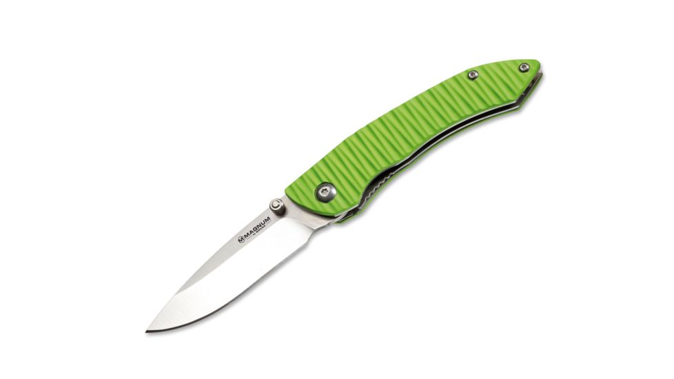 Magnum Folding Knife, 2.75in Blade, Lime Handle