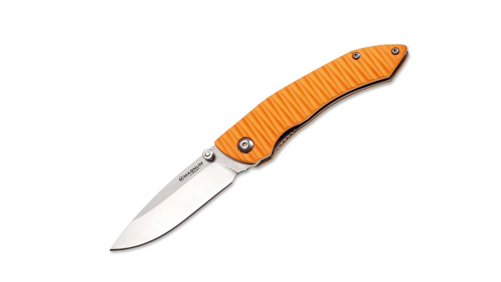 Magnum Folding Knife, 2.75in Blade, Orange Handle