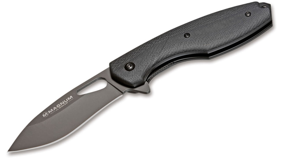 Boker USA Magnum Gurung Folder Knife, Black, Small, 01RY317