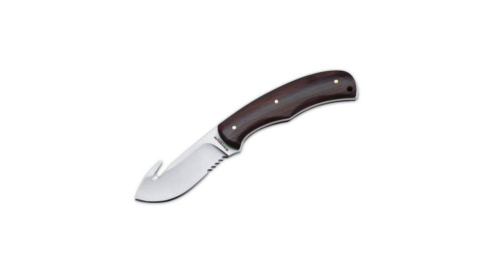 Boker USA Magnum Hunters Hook Fixed Blade Gut Hook Knife w/ Sheath 02MB132