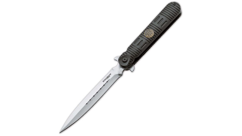 Boker USA Magnum LE, Anodized Aluminum Handle, Plain Edge B-01MB102