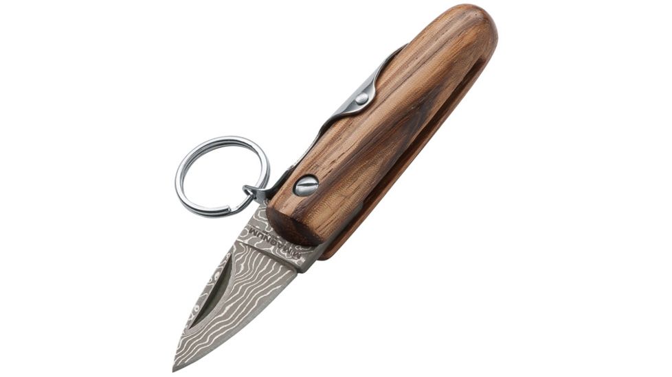 Boker USA Magnum Lift 'N Lock, Olive Wood Handle, Plain Damascus Edge B-01MB289DAM