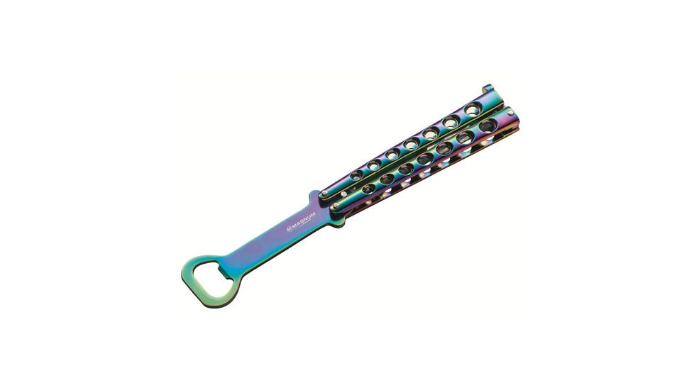 Boker USA Magnum Rainbow Balisong, 09SC010