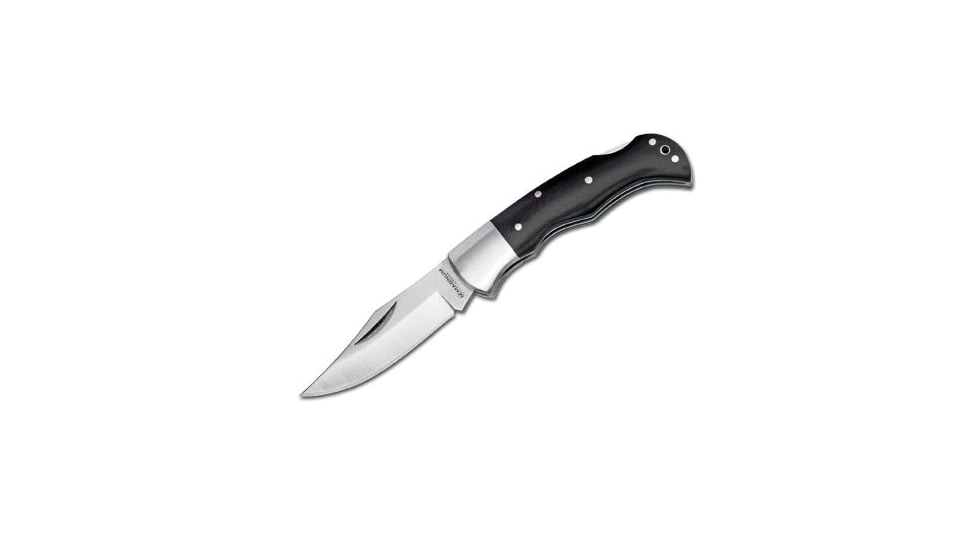 Boker USA Magnum Silver Pin 440 SS Folding Blade, II, Black Micarta, 2.5in. Blade 01MB073
