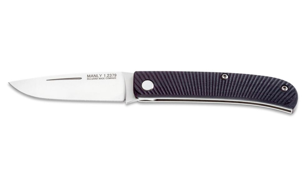 Manly Comrade, 3.5in Blade, Black 01ML001