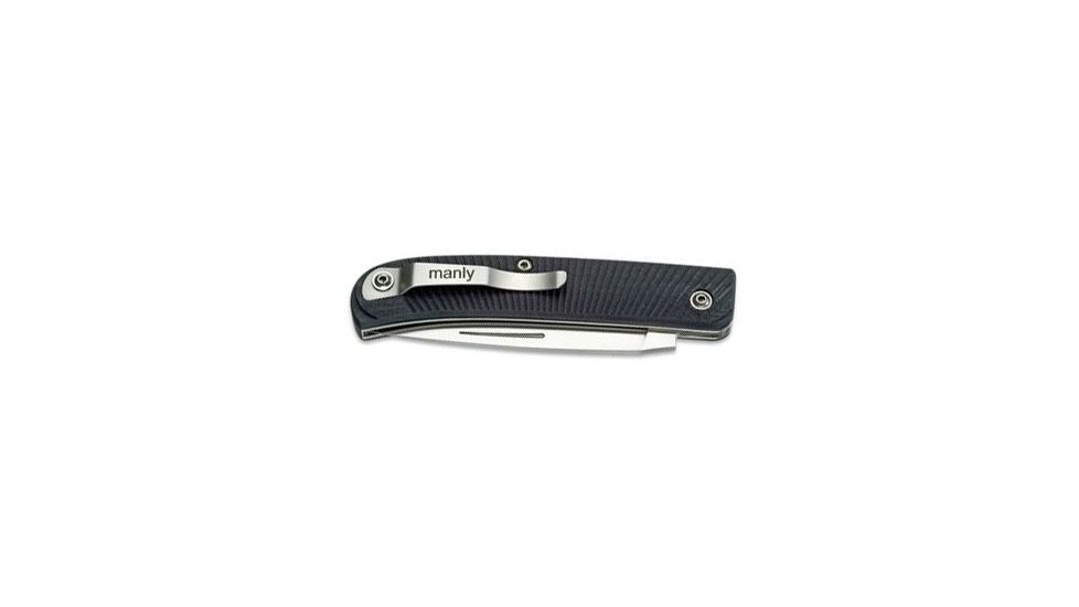 Manly Comrade, 3.5in Blade, Black 01ML001