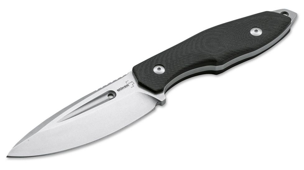 Boker USA Plus Caracal Fb Fixed Blade Knife,4.13in,D2 Blade,G10 Handle 02BO770