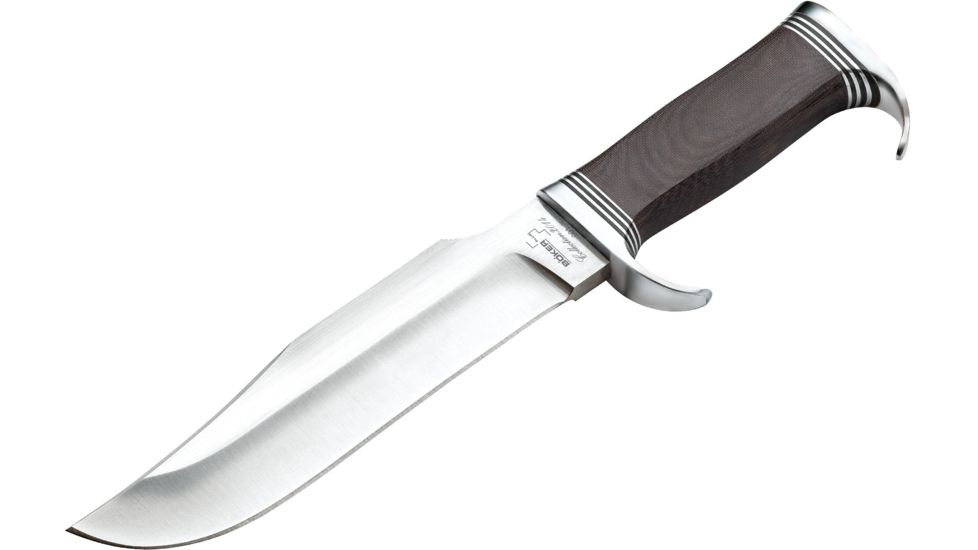 Boker USA Plus Collection 2014 Fixed Blade Knife,7.5in 440C Stainless Steel Blade,Canvas Micarta Handle 02BO2014