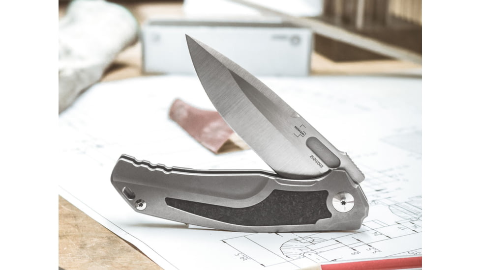 Boker USA Plus Collection Knife, Grey, Small, 01BO2020