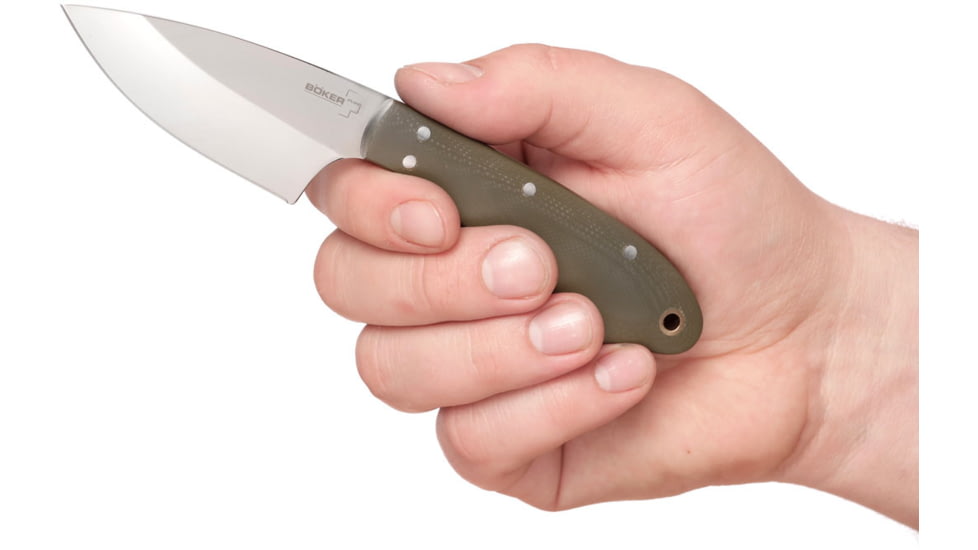Boker USA Plus Easedrop Knife, Green, Small, 02BO008