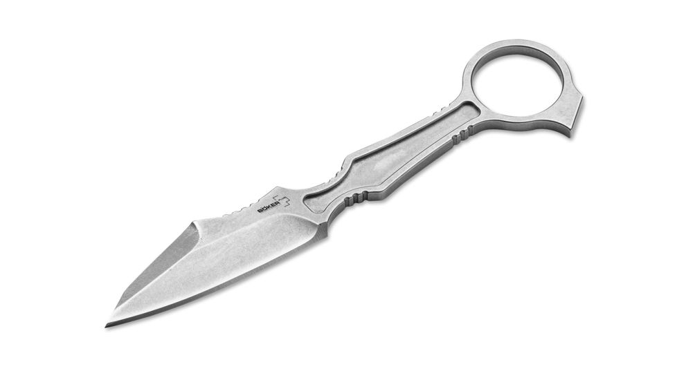 Plus Gitfo 3In Fixed Blade Knife w/Kydex Sheath