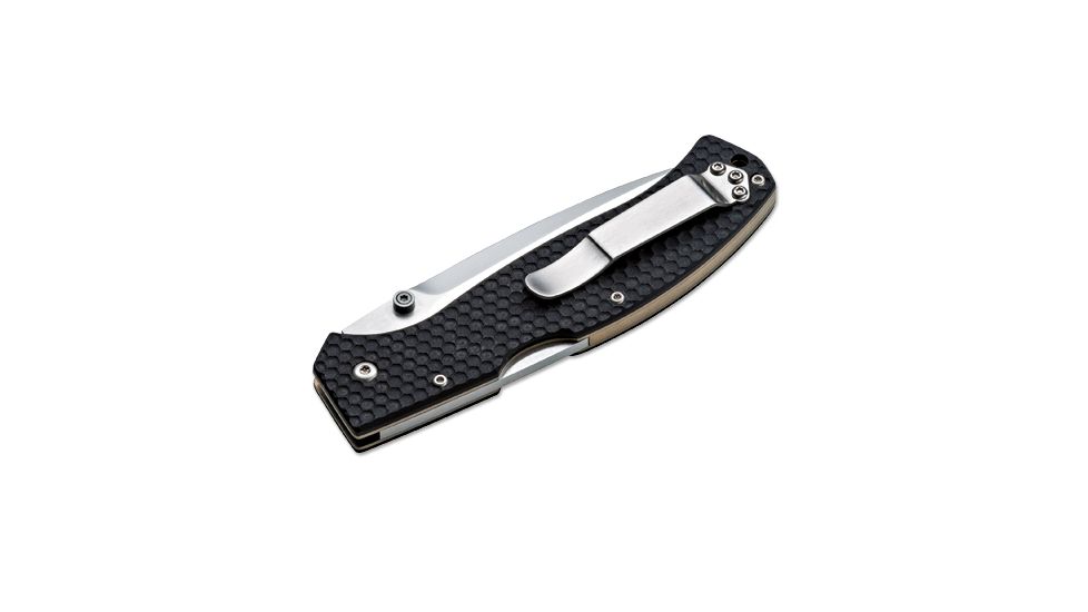 Boker USA Plus Honeycomb Folding Knife,3.625in 440C Steel Blade,Black G10 Handle 01BO189
