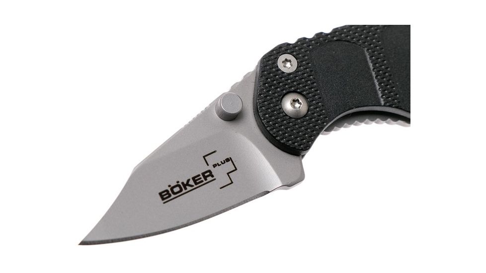 Boker USA Plus Keycom Folding Knife, Silver 01BO530