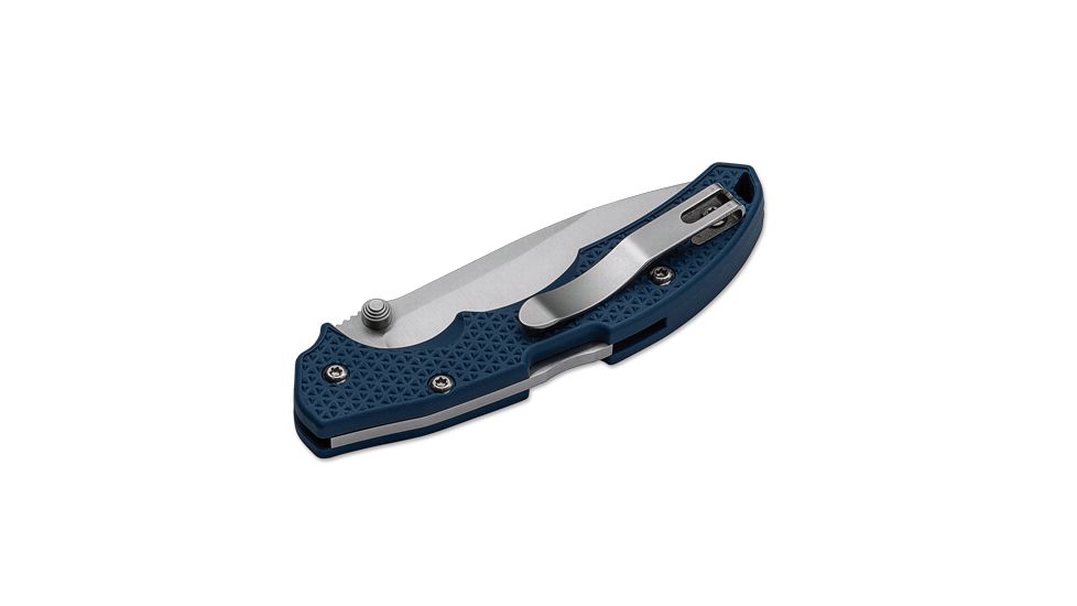 Plus USA 3.375in Blade Folding Knife, Blue