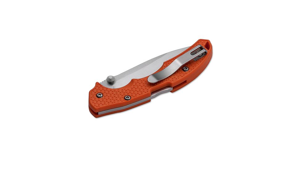 Plus USA 3.375in Blade Folding Knife, Orange