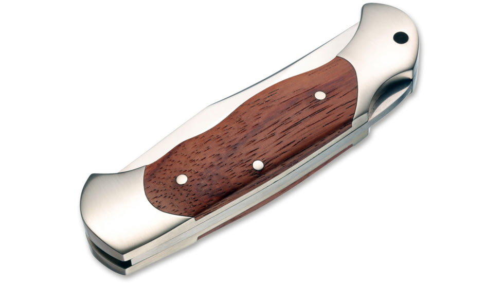 Boker USA Rosewood Lock Blade W/S Knife, Brown, Small, 112002