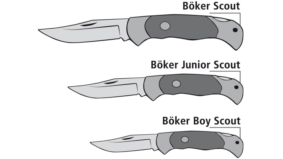 Boker USA Rosewood Lock Blade W/S Knife, Brown, Small, 112002