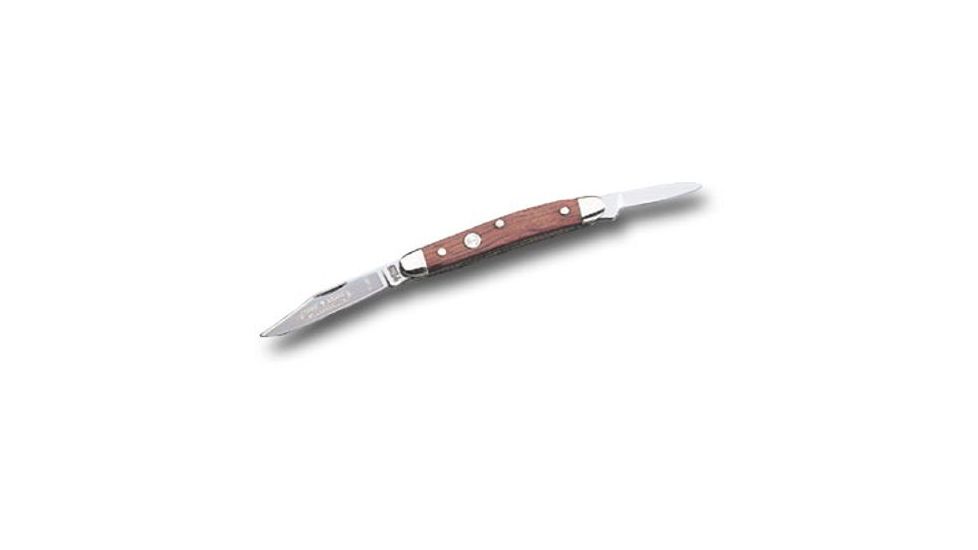 Boker USA Rosewood Pen Knife Two Blade Folding Pocket Knife 118288I