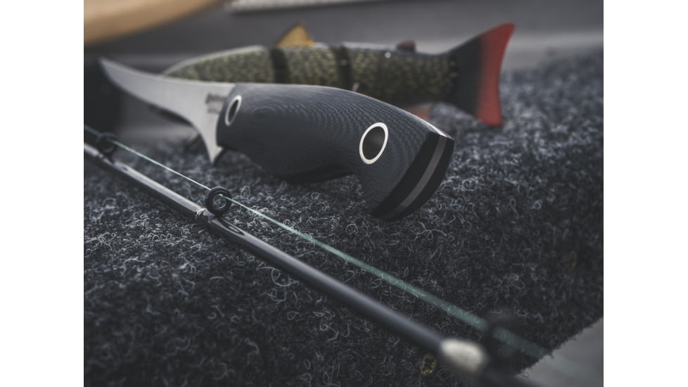 Boker USA Saga Fillet Kdx Sh Knife, Black, Small, 133282