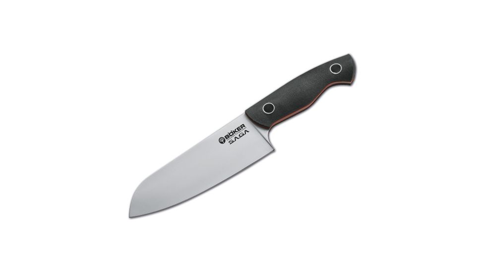 Boker USA Saga Santoku Knife, Satin 131466