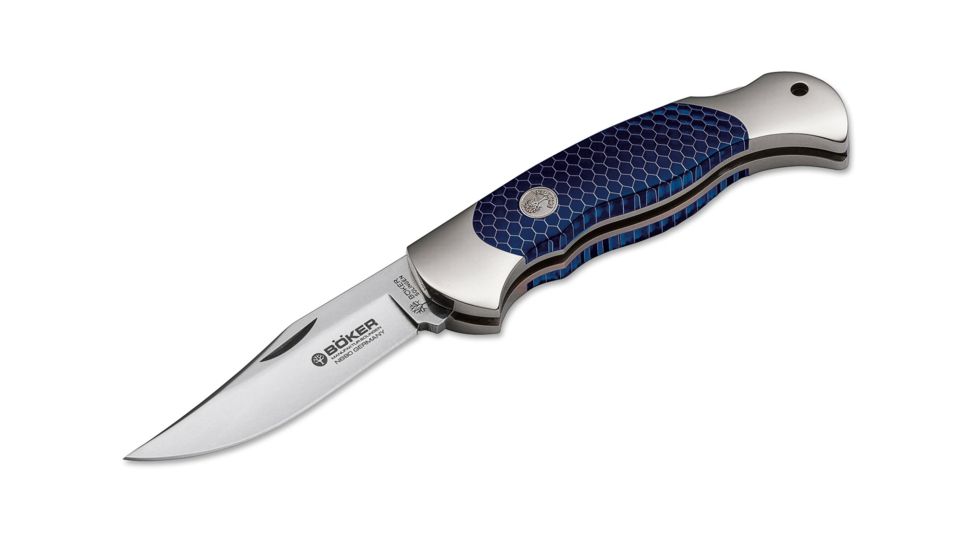 Boker USA SCOUT HONEYCOMB BLUE Folding Knife, 112503