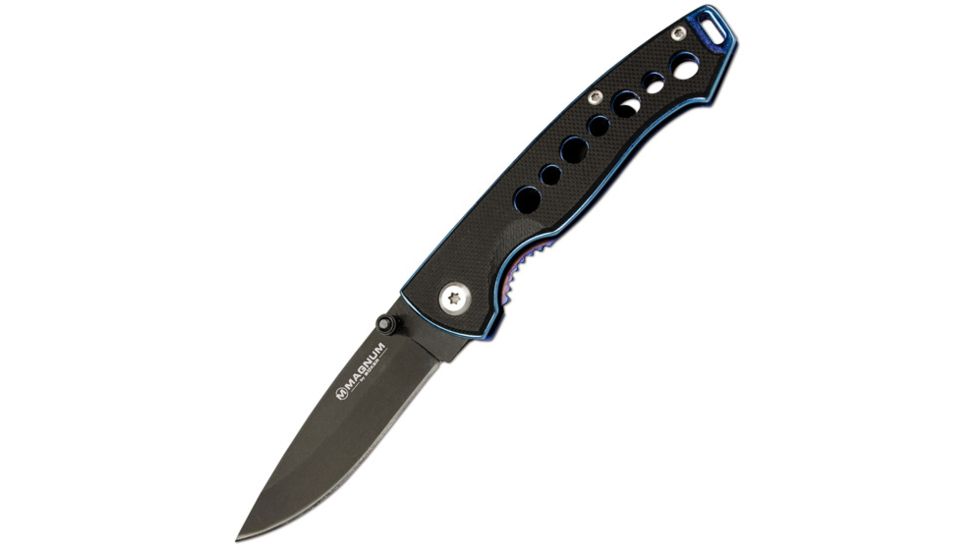 Boker USA Techno Drill, G-10 Handle, Black Blade, Plain B-01LL318